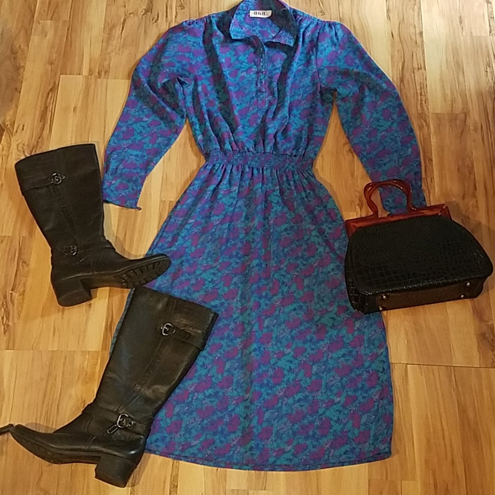Vintage 80s BGB LTD Day Dress